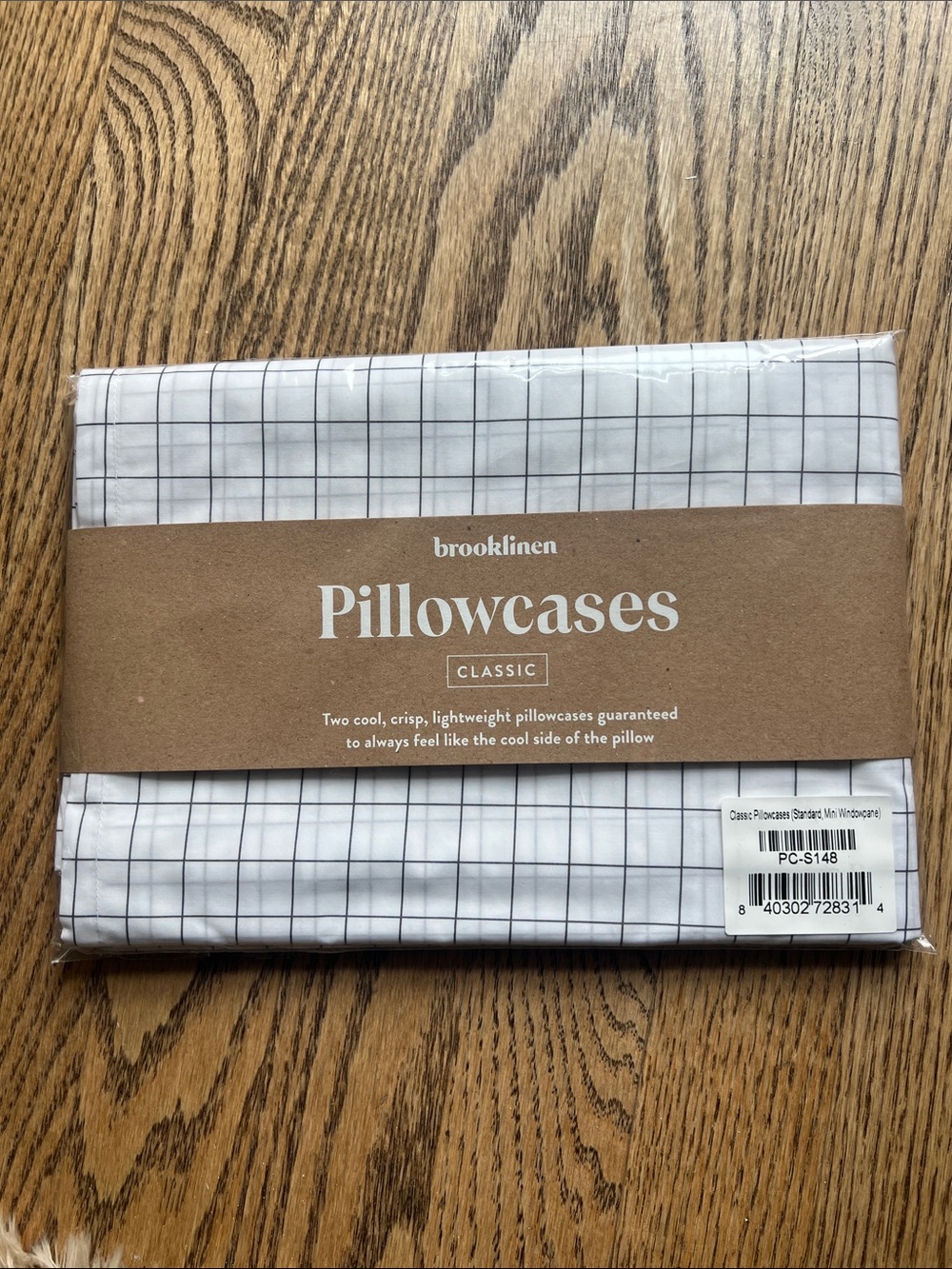 Brooklinen Classic Percale Standard Pillowcases Set of Two